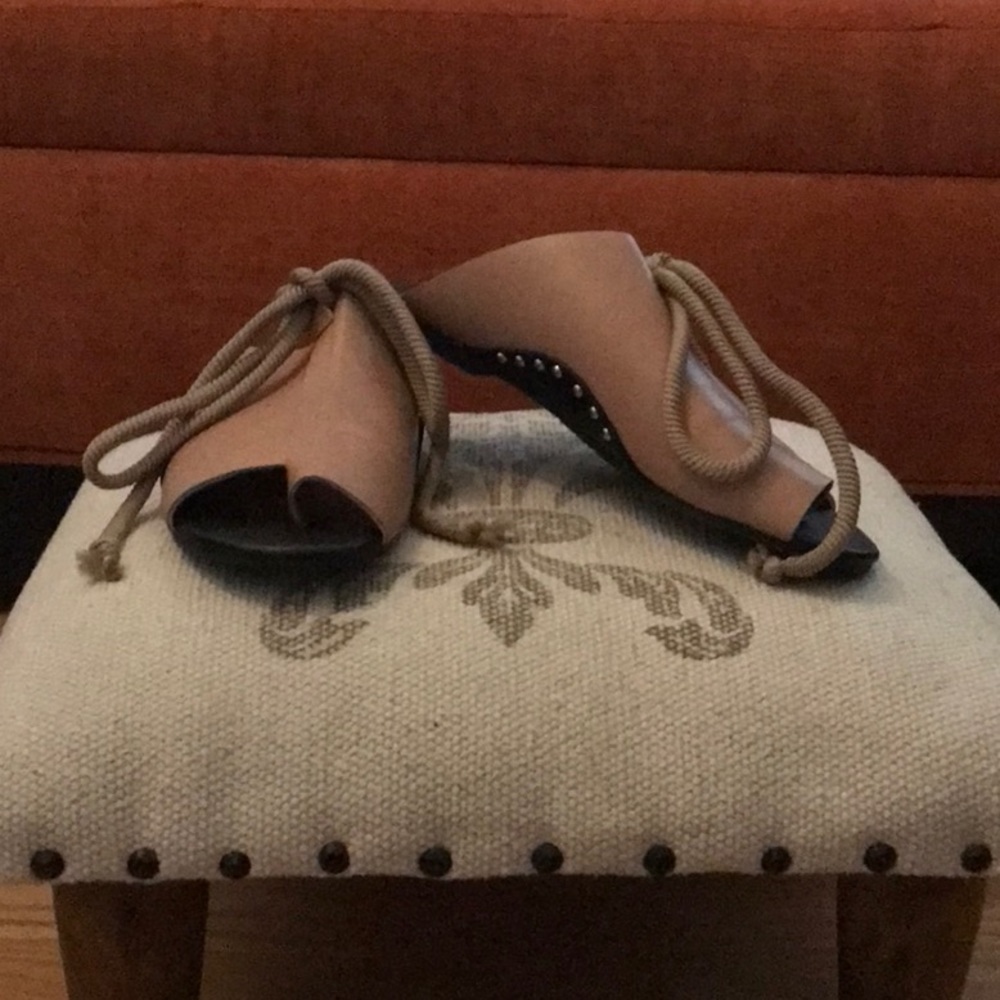 Brown Women’s Asymmetric Sandals